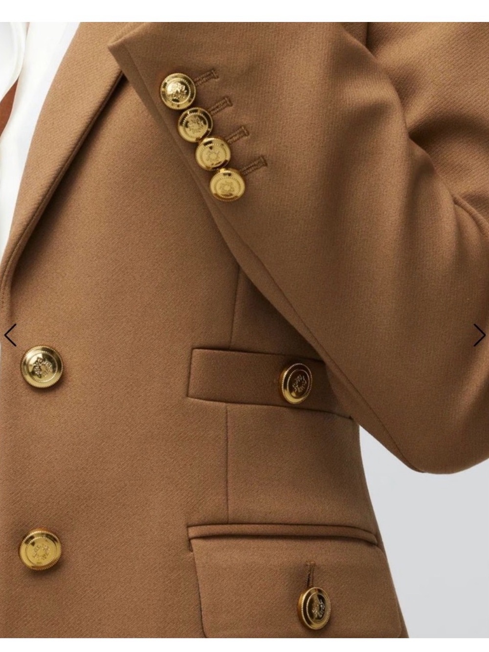 WHBM Structured 3-Button blazer - Picture 2 of 4